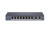 Hikvision Digital Technology DS-3E0310P-E-M switch di rete Non gestito L2 Fast Ethernet (10-100) Supporto Power over Ethernet (PoE) Nero