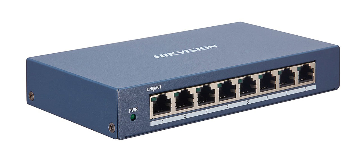 Hikvision Digital Technology DS-3E1508-EI switch di rete Gigabit Ethernet (10-100-1000) Blu